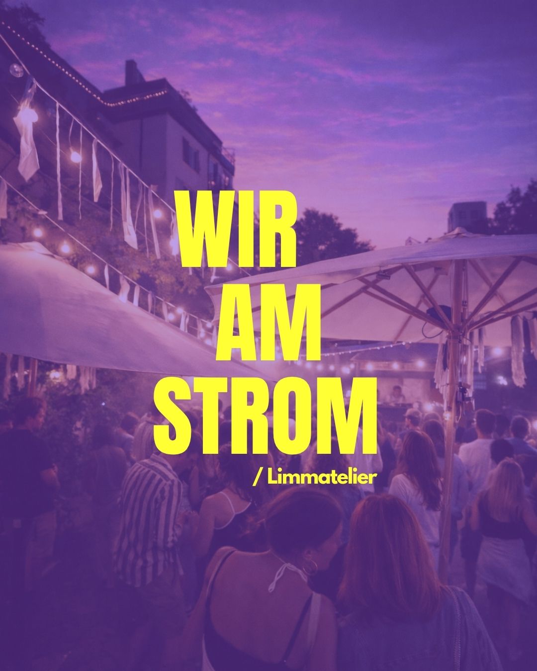 Wir am Strom – Flyer 1